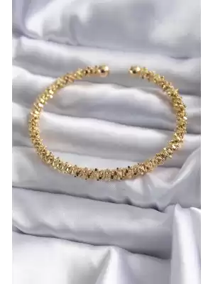 316l Çelik Gold Renk Kadın Bileklik