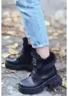 Bild Siyah Cilt Kürklü Bot