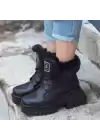 Bild Siyah Cilt Kürklü Bot