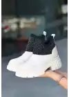 Feed Bej Cilt Boncuk İşlemeli Bot