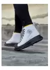 WG017 Gri Siyah Erkek Yarım Bilek Casual Ayakkabı