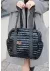 Joyce Siyah Paraşüt Çanta