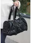Libby Siyah Paraşüt Çanta