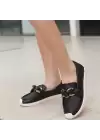 Riwan Siyah Cilt Babet Ayakkabı