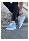 Wg018 Buz Mavi Erkek Casual Ayakkabı