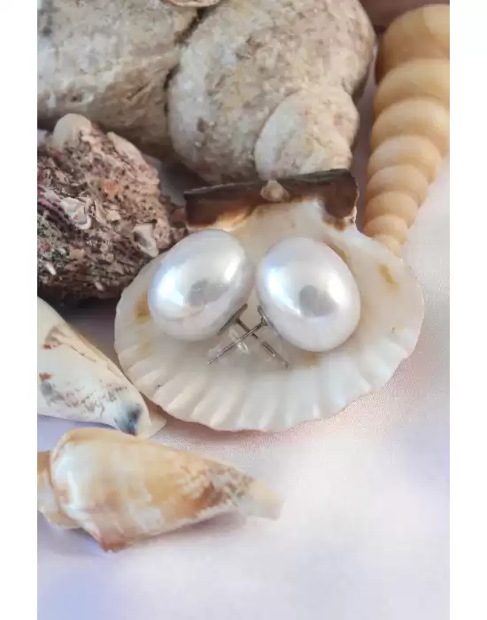 20mm İnci Model Kadın Küpe