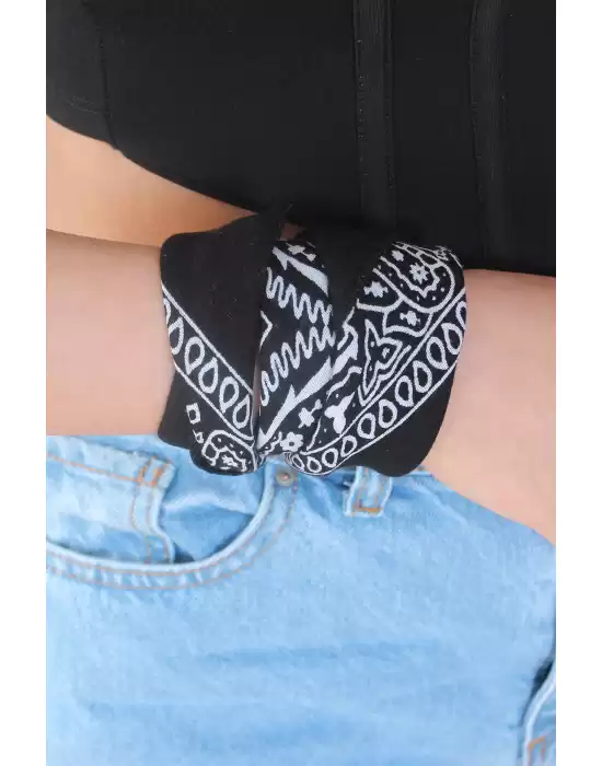 Siyah Renk Bandana