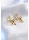 316l Çelik Gold Renk Tiffany Kadın Küpe