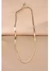 Çelik Rose Renk 45 Cm İtalyan Zincir Model Kadın Kolye