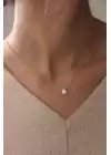 Gold Renk İncili Kadın Kolye