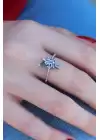 Gümüş Renk Üzüm Model Kadın Yüzük