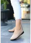 Hoty Krem Cilt Babet Ayakkabı