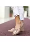 Jari Nude Cilt Babet Ayakkabı