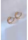 Xuping Rose Gold Renk Zirkon Taşlı Kadın Küpe