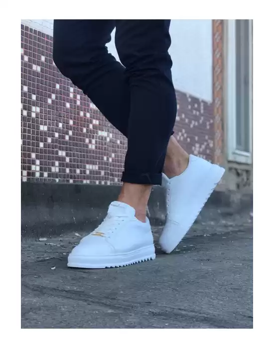 Wg025 Beyaz Erkek Casual Ayakkabı