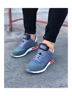 Wagoon WG014 Gri Erkek Spor Ayakkabı