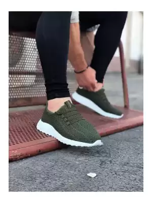Wagoon WG205 Haki Erkek Spor Ayakkabı