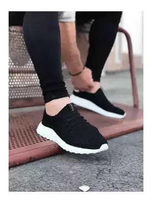 Wagoon WG205 Siyah Erkek Spor Ayakkabı