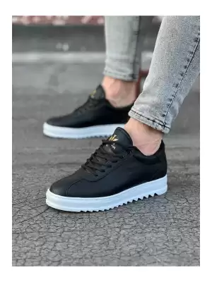 WG021 Siyah Erkek Casual Ayakkabı