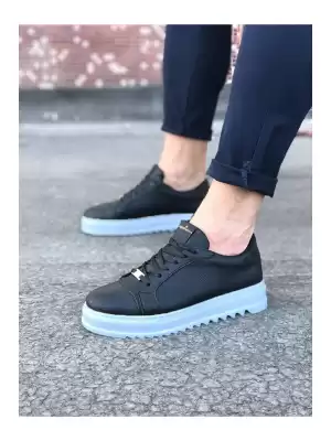 Wg025 Siyah Erkek Casual Ayakkabı