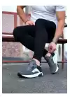 Wagoon WG204 Füme Siyah Beyaz Erkek Spor Ayakkabı