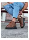 Wagoon WG501 Taba Siyah Erkek Yüksek Taban Ayakkabı