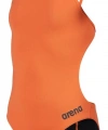 Arena Team Swimsuit Challenge Solid Kız Çocuk Mayosu Turuncu