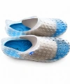 Belix Erkek Şeffaf Deniz Ayakkabısı Kaymaz Tabanlı Hafif Plaj ve Havuz Ayakkabısı Mavi 40-44