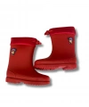 Konçlu Erkek Çocuk Yağmur Çizmesi 26-35 Kırmızı