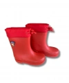 Konçlu Erkek Çocuk Yağmur Çizmesi 26-35 Kırmızı