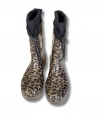 Konçlu Kadın Yağmur Çizmesi 36-40 Leopar