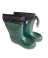 Konçlu Kadın Yağmur Çizmesi 36-40 Koyu Yeşil