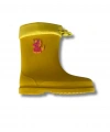 Konçlu Kız Çocuk Yağmur Çizmesi 26-35 Sarı