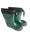 Konçlu Peluşlu Kadın Yağmur Çizmesi 36-40 Koyu Yeşil