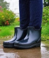 Potin Kadın Yağmur Botu 36-40 Siyah