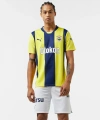 Puma 775360-01 Fenerbahçe 24/25 Erkek İç Saha Çubuklu Forması Sarı-Lacivert
