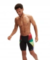 Speedo Placement Digital V-Cut Jam-mer Erkek Yüzücü Mayosu Siyah-Renkli