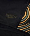 Speedo Placement Print Aquashort Erkek Çocuk Yüzücü Mayosu Siyah