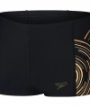 Speedo Placement Print Aquashort Erkek Çocuk Yüzücü Mayosu Siyah