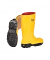 Techno Boots Poliüretan Soğuğa Dayanıklı Kısa Çelik Burunlu Sarı Çizme