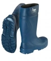 Techno Boots Poliüretan Soğuğa Dayanıklı Kısa Çelik Burunlu Mavi Çizme