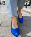 Zenne Topuklu Çaça Makosen 36-40 Mavi