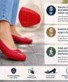 Zenne Topuklu Çaça Makosen 36-40 Kırmızı