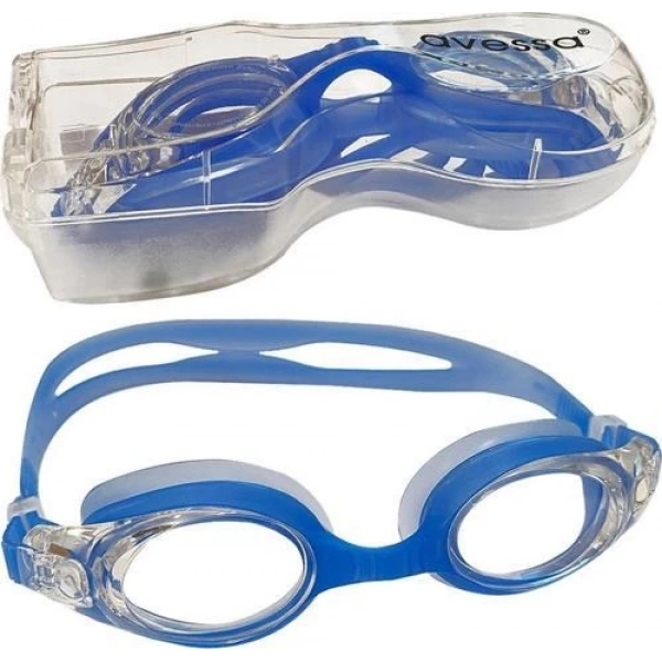 Avessa 9140 Kutulu Mavi Unisex Yetişkin Yüzücü Gözlüğü