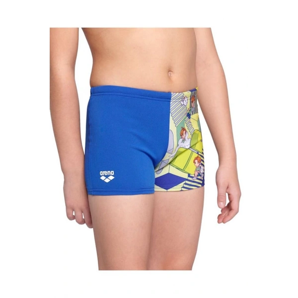 Arena Fantasize Çocuk Yüzücü Şortu Mavi