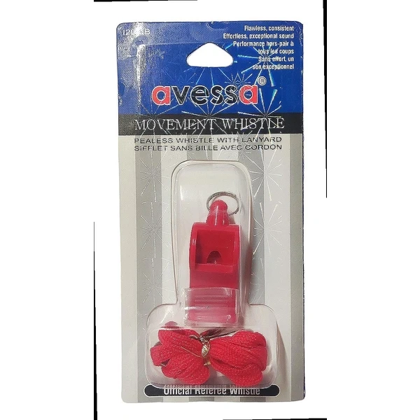 Avessa Dk-10 120 Desibel İpli Kırmızı Düdük