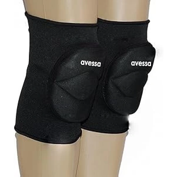 Avessa VD-100 Voleybol Dizliği Sağ ve Sol Siyah