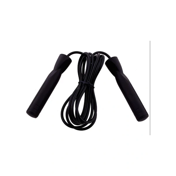 Avessa ZB-217 Sünger Saplı Rulmanlı Atlama İpi 2.74 Metre Siyah