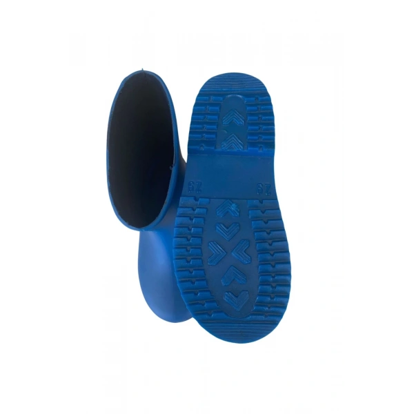 Bahçe ve Yağmur Renkli Çocuk Çizmesi 26-35 Mavi