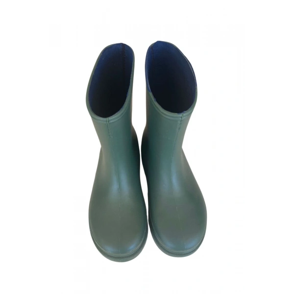 Bahçe ve Yağmur Renkli Çocuk Çizmesi 26-35 Yeşil